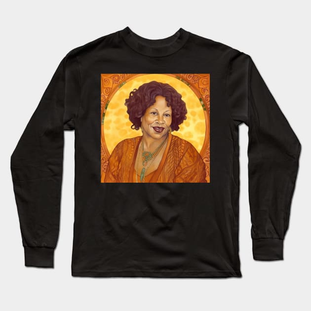 Toni Morrison Long Sleeve T-Shirt by ComicsFactory